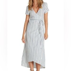 Billabong Cotton Wrap Dress